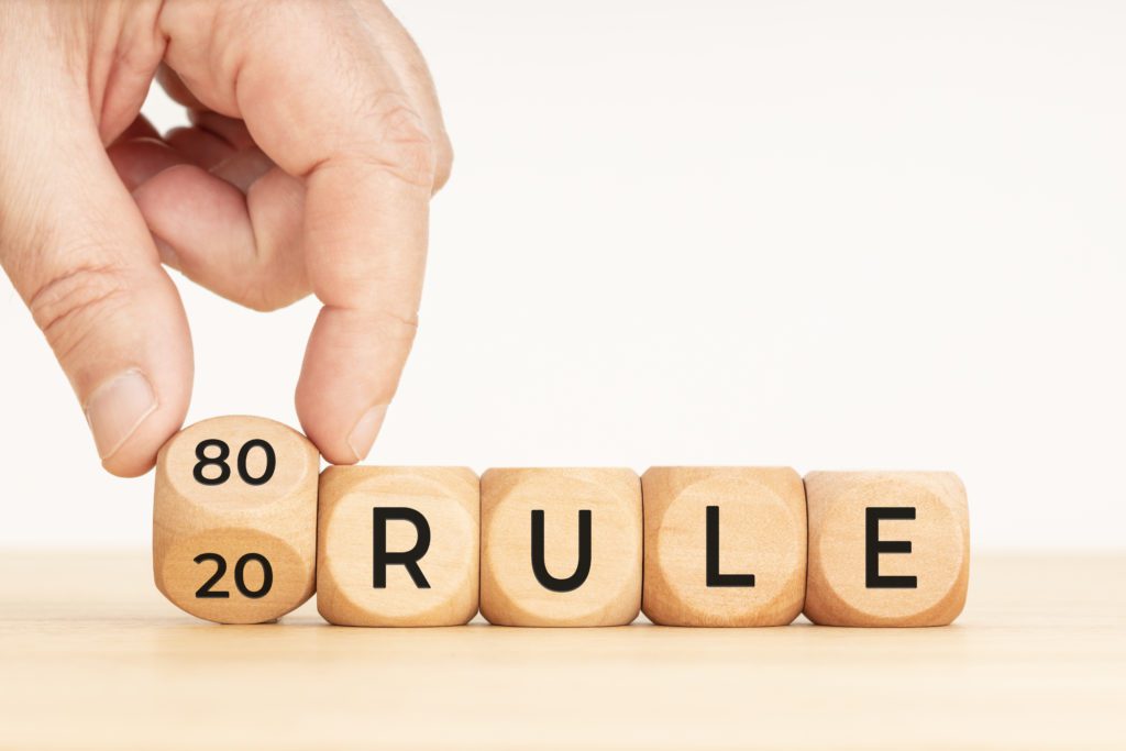 Use the Pareto Principle to help boost your work productivity