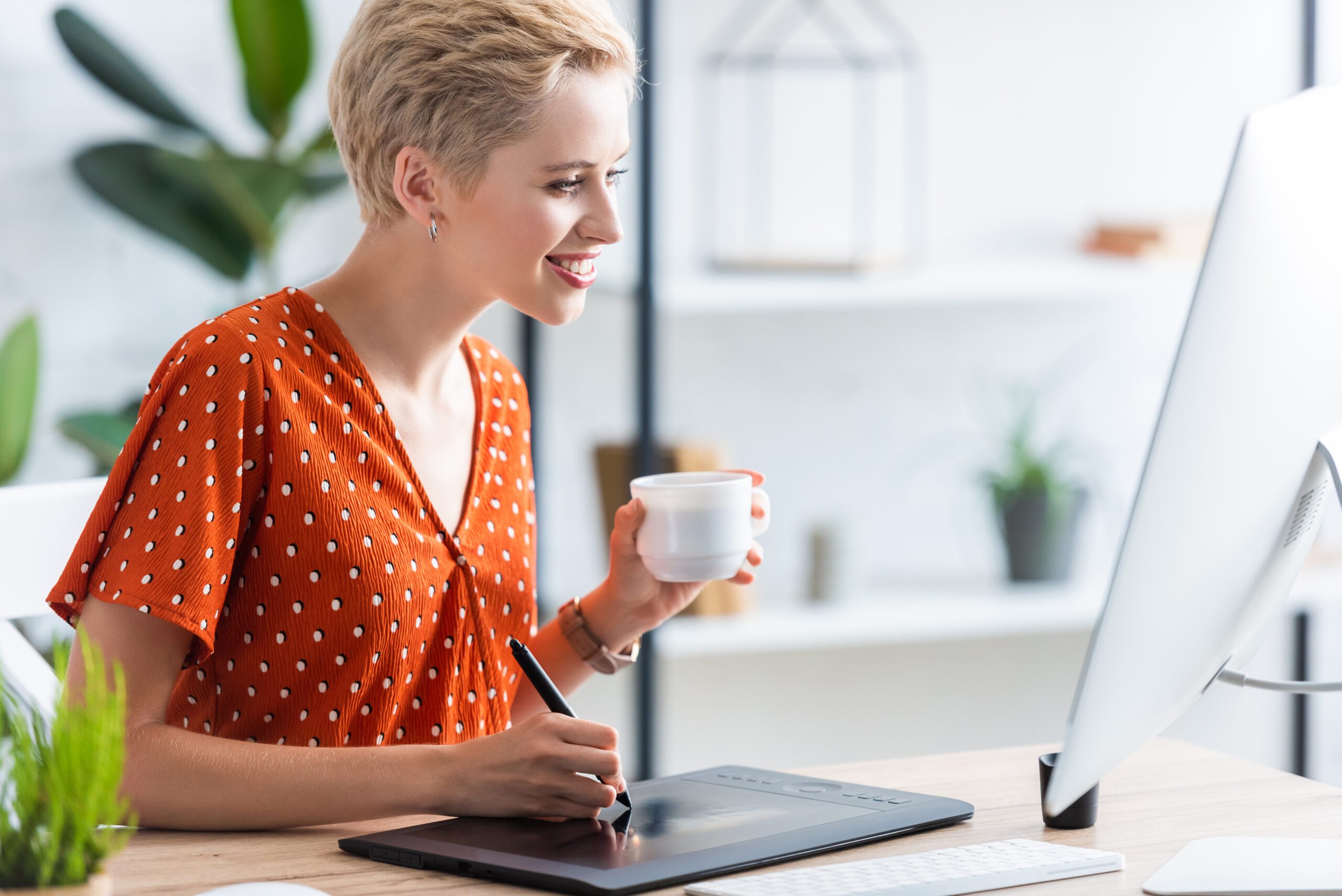 a happy freelancer